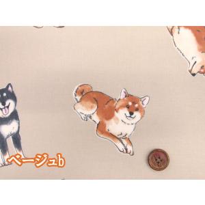 柴犬の日常 柴犬・わんこ・犬柄 オックス生地 ...の詳細画像4