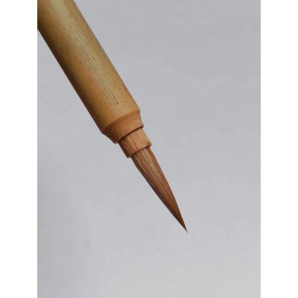 【大号狼圭】１本 単品  上海工芸 唐筆 竹サヤ 狼毫小筆 面相筆 火炬牌 画筆 絵筆 篆刻用 古筆...
