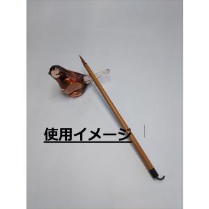【ガラス文鎮 紫晶ハト】単品 硝子文鎮 筆置 ...の詳細画像3