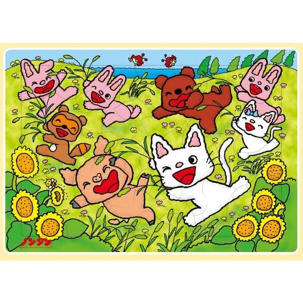 60ピース 子供向けパズル ノンタン おそとで あそぼ　MC-60-795(テンヨー)梱80cm