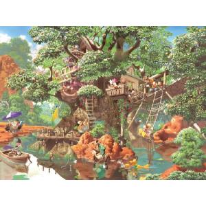 ジグソーパズル 1000ピース ディズニー ふしぎの森のツリーハウス  (隠し絵) (51x73.5cm)　D-1000-369(テンヨー)梱80cm