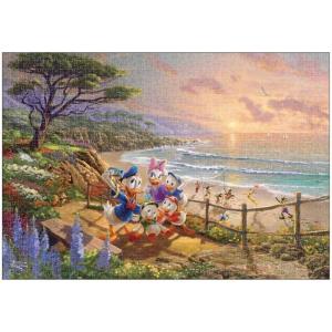 ジグソーパズル 1000ピース ディズニー　Donald and Daisy A Duck Day Afternoon (73.5×51cm)　D-1000-875(テンヨー)梱80cm(A999)｜ジグソーパズル友蔵