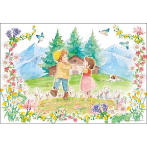 ジグソーパズル 300ピース アルプスの少女ハイジ 春のダンス （26×38cm）　300-383(アップルワン)梱60cm