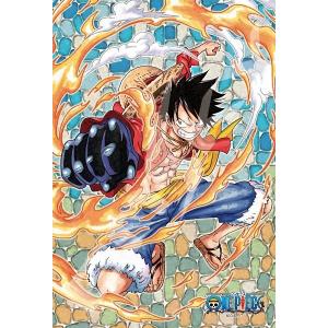 ジグソーパズル 126ピース ワンピース ONE PIECE ゴムゴムの火拳銃 フロストアートジグソー 126-AC31梱60cm