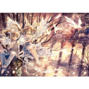 ジグソーパズル 500ピース おにねこ/工画堂スタジオ moment モーメント 光るパズル   07-601梱60cm