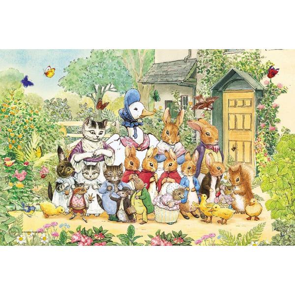 ジグソーパズル 1000ピース  ＰＥＴＥＲ ＲＡＢＢＩＴ ピーターラビット? ファミリー＆フレンズ...
