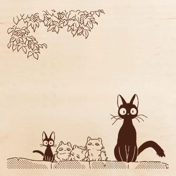 ・いろどりはんこ　ジジの子守り　魔女の宅急便　TSW-193(ビバリー)(A999)