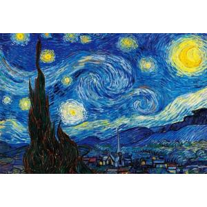 ジグソーパズル 1000ピース ゴッホ 星月夜 (72×49cm)　1000-076(ビバリー)梱6...