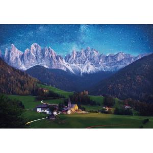 ジグソーパズル 1000マイクロピース ドロミテ 星空のシンフォニー  (38×26cm)　1000...