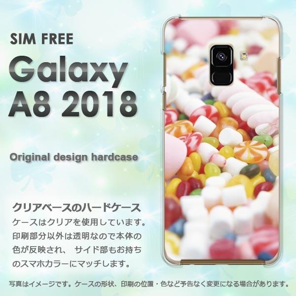 Galaxy A8 2018 ケース ゆうパケット送料無料 ギャラクシー デザイン キャンディーミッ...