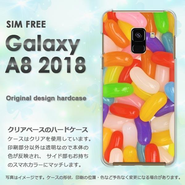 Galaxy A8 2018 ケース ゆうパケット送料無料 ギャラクシー  スイーツ・ゼリービーンズ...