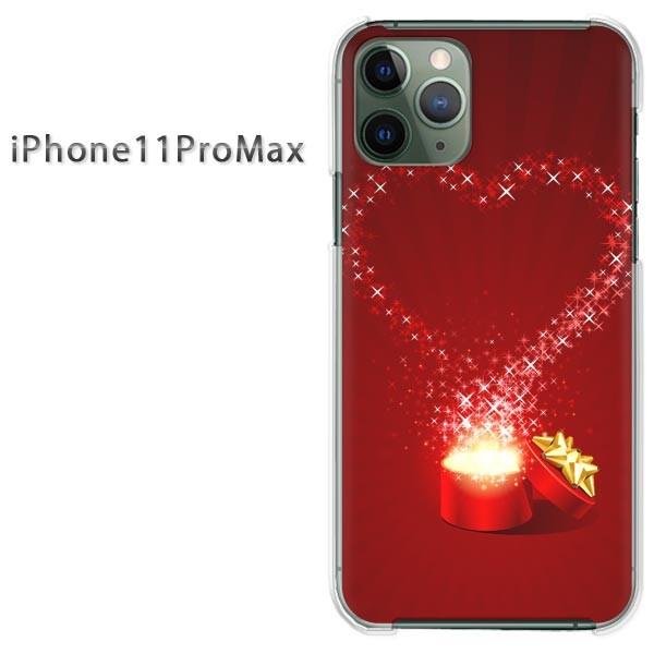 iPhone11ProMax ケース クリア カバー デザイン ゆうパケ送料無料 アイフォン ハート...