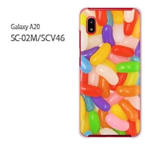 Galaxy A20 SC-02M SCV46 ギャラクシー galaxya20 ハードケース デザイン ゼリービーンズ/sc02m-M616