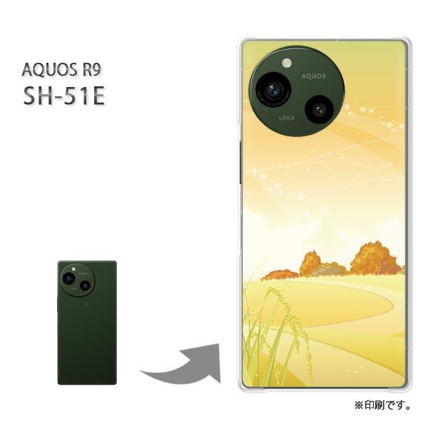 SH-51E AQUOS R9 カバー ハードケース デザイン 秋246/sh51e-PM246