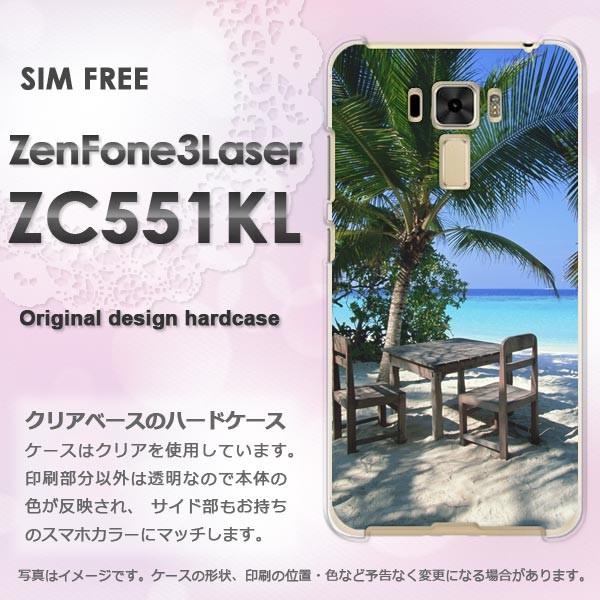 ハードケース 印刷 Zen Fone3 Laser ZC551KL デザイン ゆうパケ送料無料夏・シ...