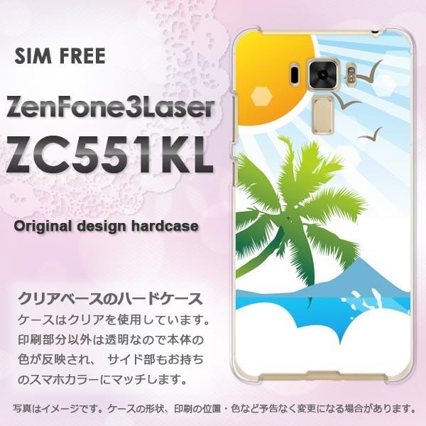 ハードケース 印刷 Zen Fone3 Laser ZC551KL デザイン ゆうパケ送料無料夏・シ...