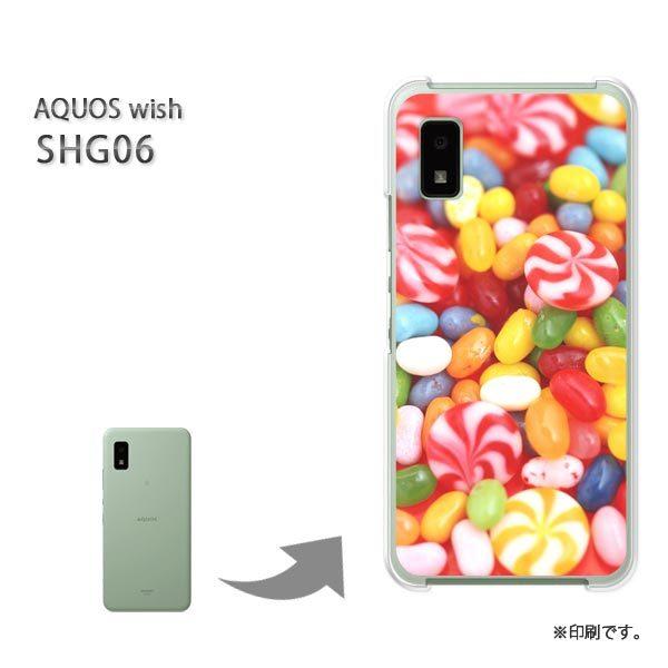 SHG06 AQUOS wish カバー ハードケース デザイン ゆうパケ送料無料 ゼリービーンズ・...