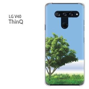 LG V40 ThinQ ケース カバー デザイン ゆうパケ送料無料  青空301/v40-PM30...