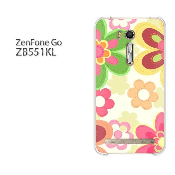 ゆうパケ送料無料 Zen Fone GO ZB551KL   花（ベージュ）/zb551kl-pc-...