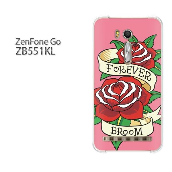 ゆうパケ送料無料 Zen Fone GO ZB551KL   花・バラ（ピンク）/zb551kl-p...