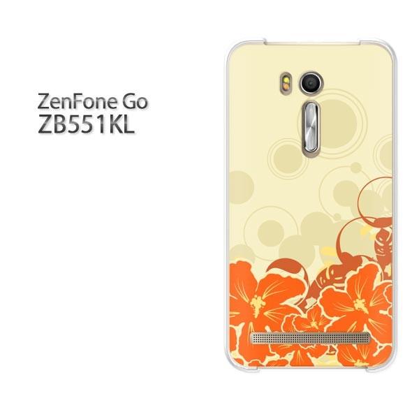 ゆうパケ送料無料 Zen Fone GO ZB551KL  花(オレンジ)/zb551kl-pc-n...