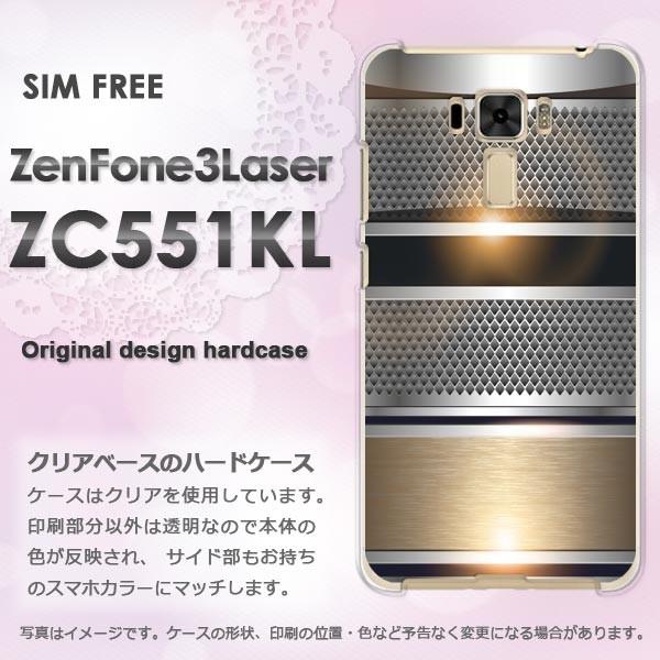 ゆうパケ送料無料 Zen Fone3 Laser ZC551KL  シンプル・メタル(シルバー)/z...