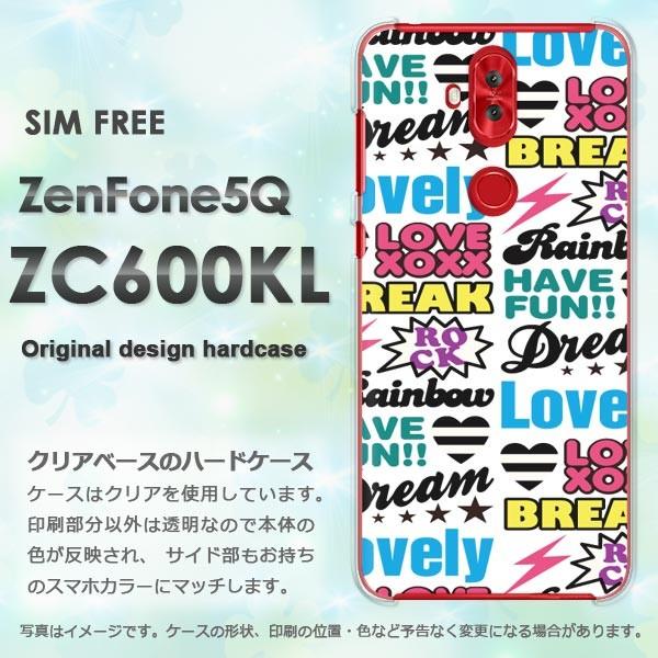 ゆうパケ送料無料 Zen Fone5Q ZC600KL   シンプル・POP(白)/zc600kl-...