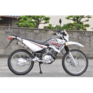 SECRET SPEED★ヤマハ XTZ125 スリップオンマフラー  ドライカーボン サイレンサー YAMAHA モタード 異形｜tomutaun