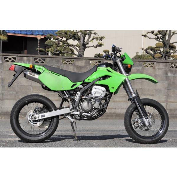 SECRET SPEED★カワサキ Dトラッカー250/KLX250 キャブ車専用　スリップオンマフ...