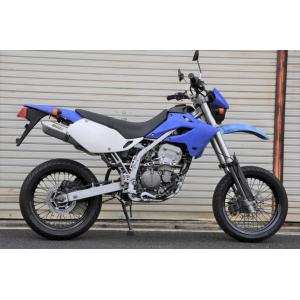 スリップオンマフラー異形サイレンサー KLX ソリッドDトラッカー250 SECRET SPEED☆カワサキ Dトラッカー250/ KLX250 FI