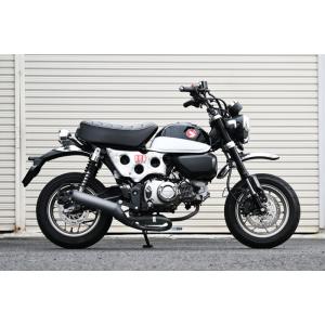 ホンダ MONKEY125 スリップオンマフラー BADGER 《バジャー》モンキー 70φ スチール JB02 ORM製｜tomutaun