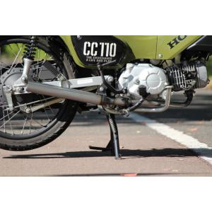 ホンダ クロスカブ110用マフラー ロングタイプ  BokanCC JA45.JA60 50φ 耐熱クリア　CC110｜tomutaun