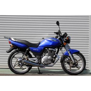 ヤマハ YB125SP エキゾーストマフラー QUIET クロムメッキ ORM製