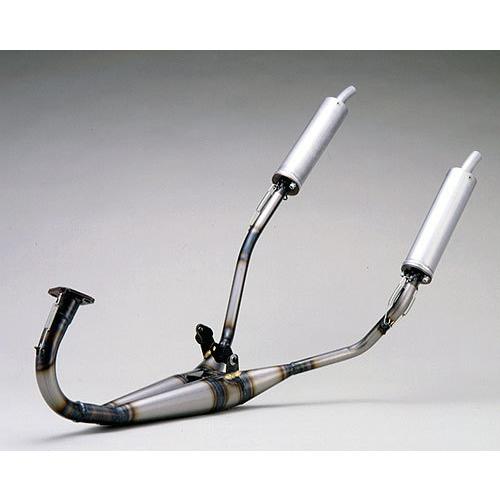 ORM製 カワサキ AR80 分散チャンバー　アルミサイレンサー　完全国内自社製造