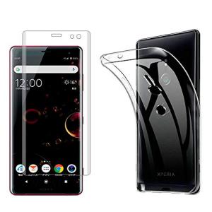 For Xperia XZ3 SOV39 SO-01L フィルム 旭硝子素材 硬度9H 気泡ゼロ