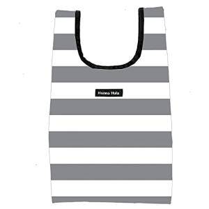 Hanna Hula エコバッグ S ボーダーグレー CECO-BGRY-S