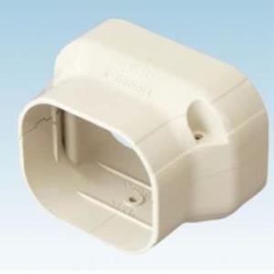 オーケー器材 配管化粧ダクト スカイダクト TDシリーズ 異径ジョイント アイボリー K-TDR108AC