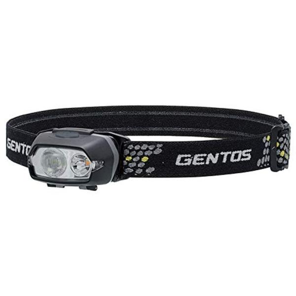 GENTOS(ジェントス) LED ヘッドライト 明るさ230ルーメン/実用点灯3.5時間/1m防水...