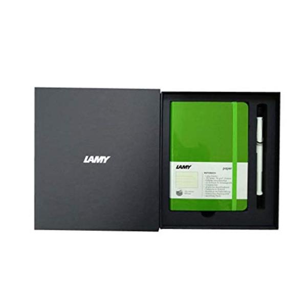 新入学 お祝い プレゼント LAMY ラミー ペン&amp;ペーバーギフトセット サファリ 油性ボールペンホ...