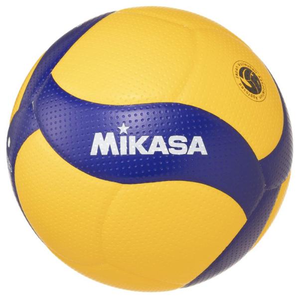 ミカサ(MIKASA) バレーボール 5号 国際公認球 検定球 一般・大学・高校 イエロー/ブルー ...