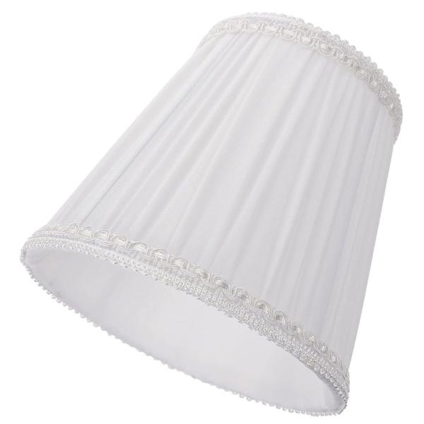 ランプシェード 白い 布製 キャッチ式 照明 交換用 北欧風 薄ベージュ 電気スタンドの傘 雰囲気 ...