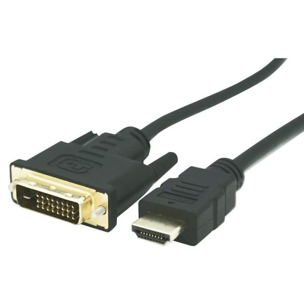 GOPPA ゴッパ HDMI DVI ケーブル 5m ブラック GP-HDDVI-50