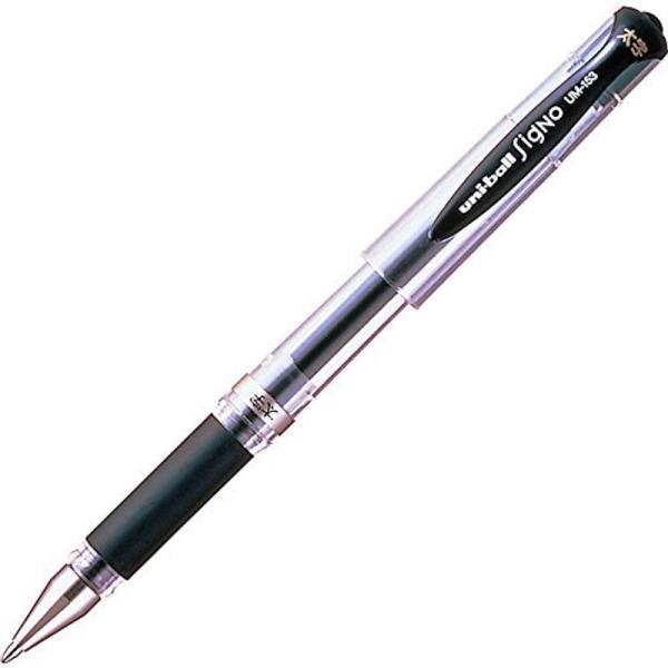 三菱鉛筆 ボールペン ユニボール シグノ 太字 1.0mm 黒 UM153.24 3個セット