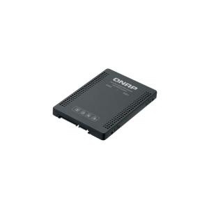 QNAP(キューナップ) QDA-A2MAR PCやNAS用のRAID対応ドライブアダプター 2台のM.2 SATA SSDを1つの2.5イ