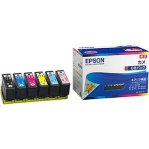 エプソン インクカートリッジ カメ6色パック KAM-6CL 1箱(6個:各色1個)｜tomy-zone