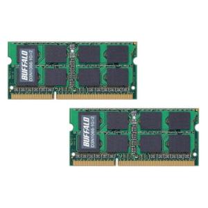 BUFFALO PC3-8500(DDR3-1066)対応 204Pin用 DDR3 SDRAM S...
