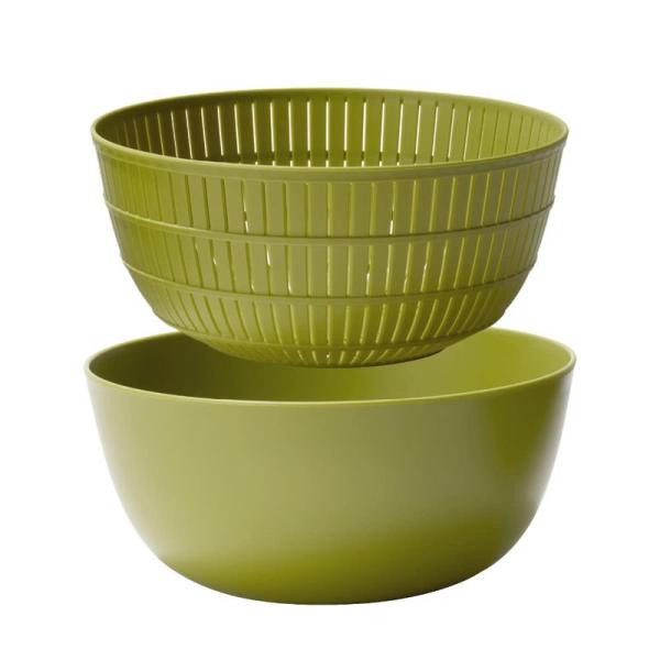 ライクイット ざる ボウル 電子レンジ対応 Colander&amp;Bowl Ф22.7×高1 (like...