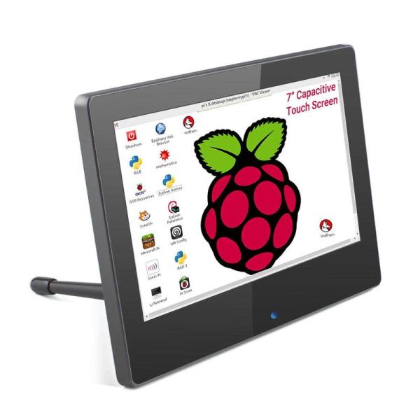 ELECROW 7インチ モバイルモニター Raspberry Pi用 ディスプレイ タッチパネルモ...