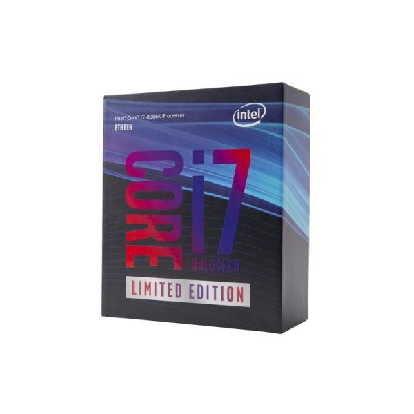 Intel 40周年記念版CPU - 5GHzまで昇圧された最速6コアプロセッサ Core i7-8...