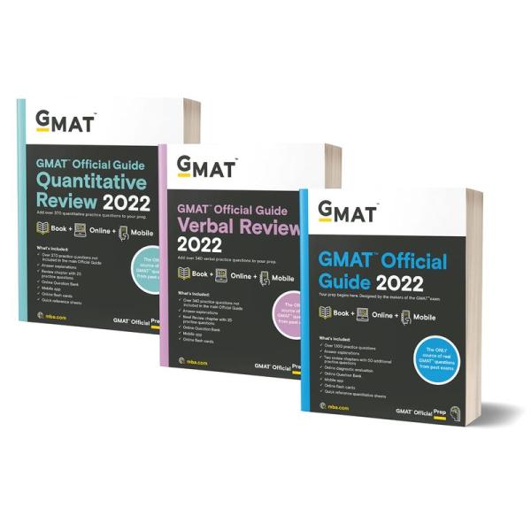 GMAT Official Guide 2022 Bundle: Books + Online Qu...